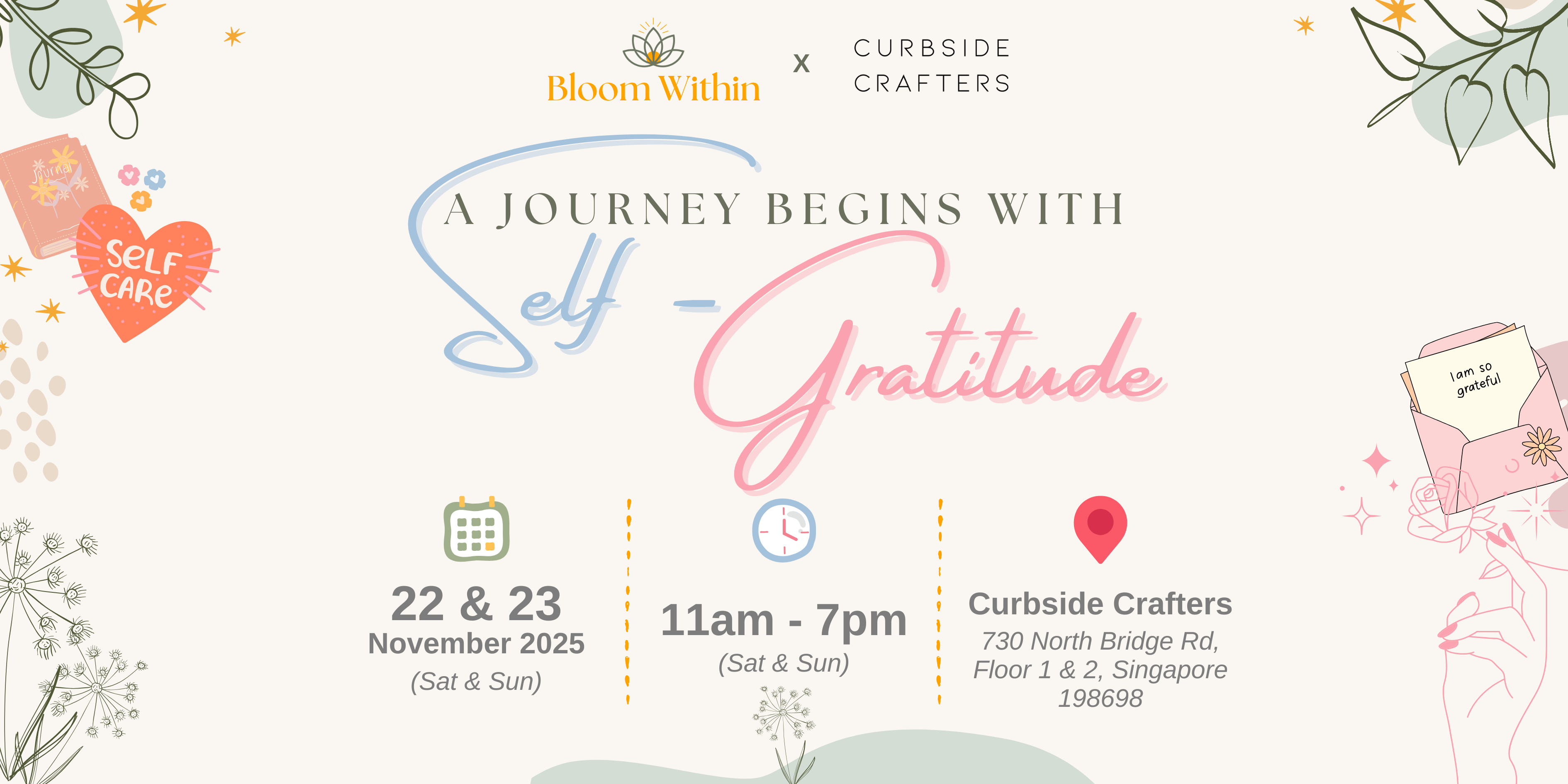 Bloom Within: A Journey Begins With Self-Gratitude